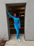 Mavi Velour Pants Set